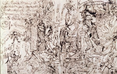 Drawing Produced Under the Influence of Hashish by Jean Martin Charcot